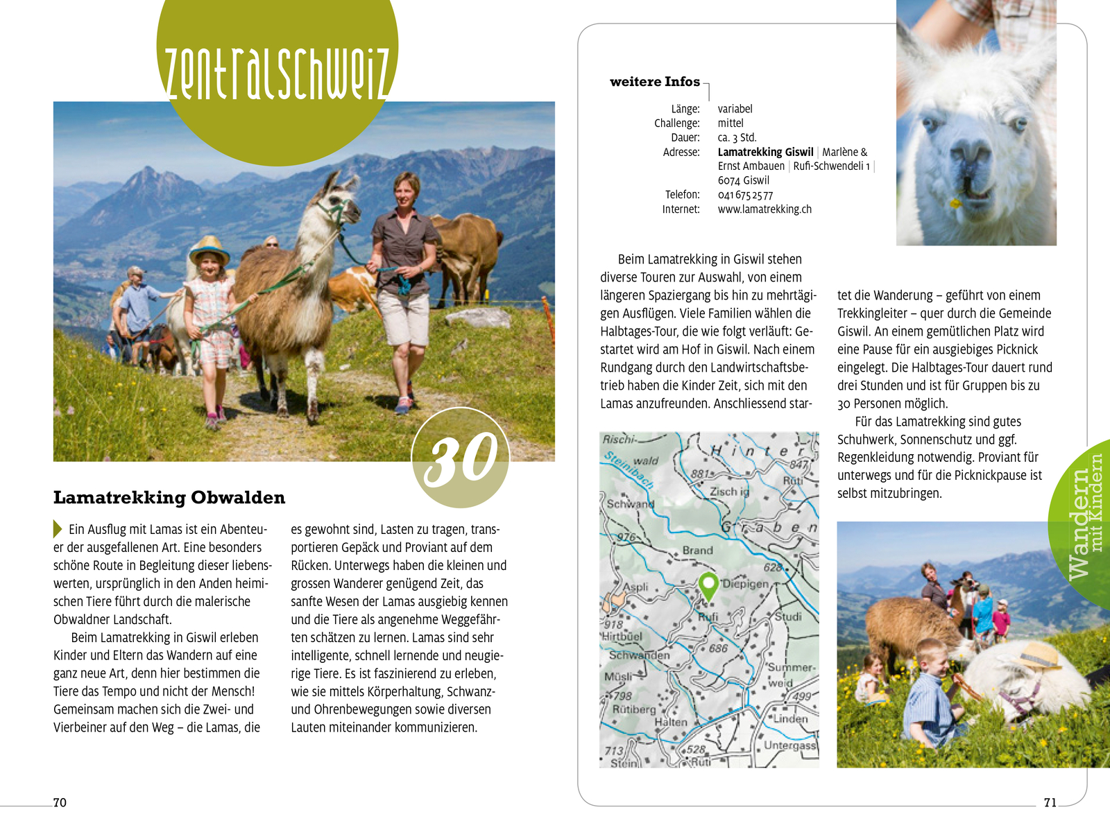 Thumbnail - Kümmerly+frey Erlebnis Schweiz Wandern Mit Kindern - Wanderführer