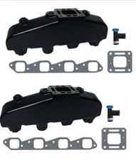 2 Mercruiser 330 340 Chevy 454 7.4 8.2 502 Exhaust Manifold big block 7.4L 8.2L