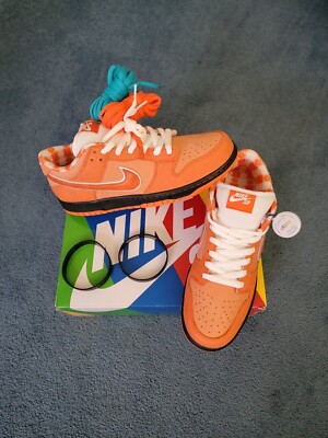 Size 11.5 - Nike Dunk Low SB x Concepts Orange Lobster