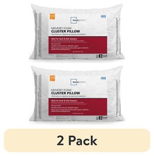 (2 pack)   Memory Foam Cluster Bed Pillow, St...