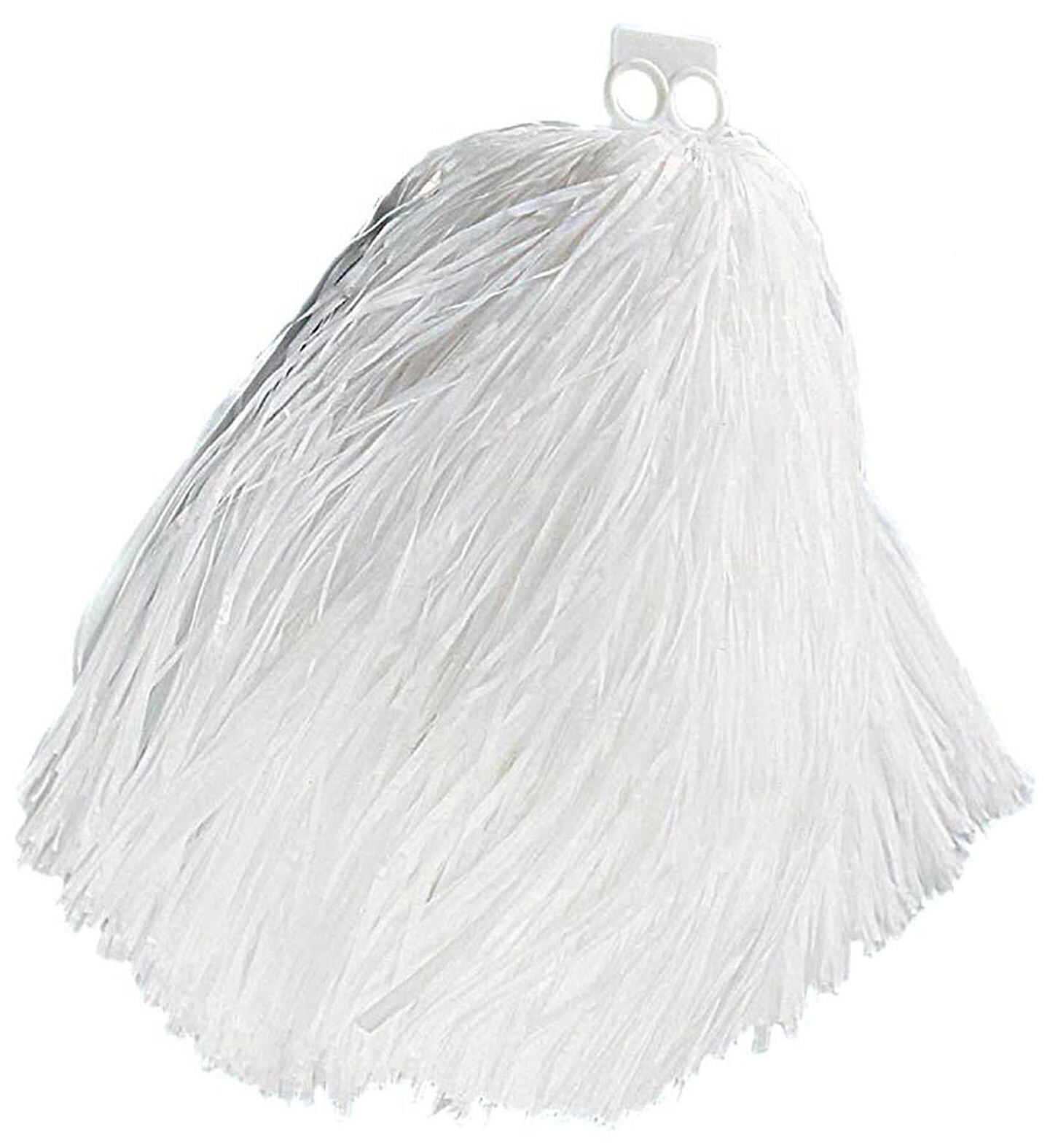 pom pom bianchi cheerleader    1 pezzo