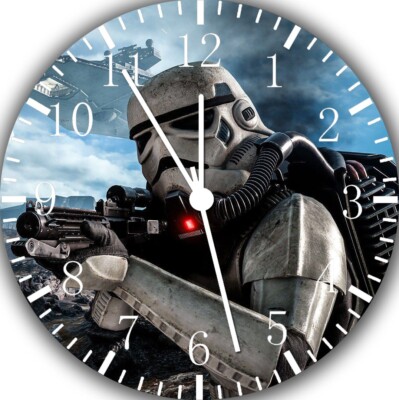Star Wars Wall Clock G189 Personalized option with adding names | eBay