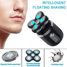Electric Hair Remover Shavers Bald Head Razor Smooth Skull Cord Cordless Wet Dry