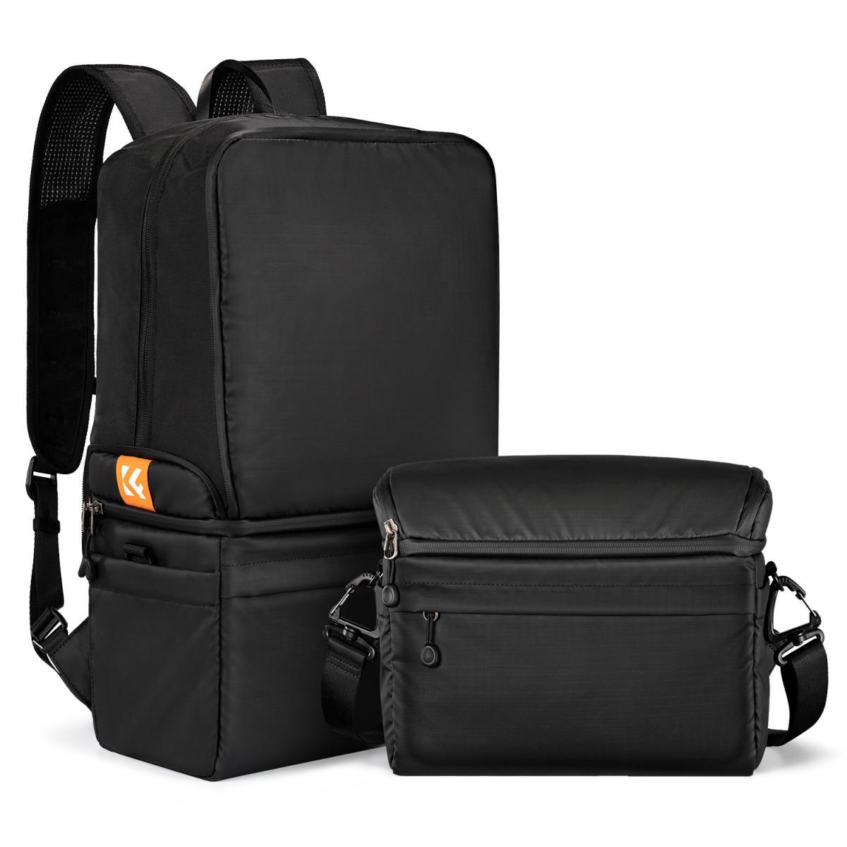 K&F Concept Camera Rugzak Air 25L Grote Capaciteit met Regenhoes Nature Wander 01 Zwart Rood (Zwart Rood K&F Concept Camera Rugzak Air 25L Grote Capaciteit met Regenhoes Nature Wander 01 Zwart Rood (Zwart Rood
