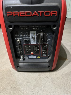 Predator Portable Generator 2000 Watt | eBay