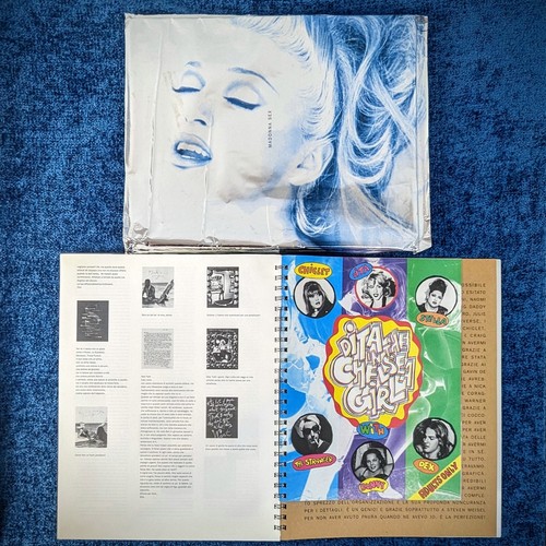 MADONNA ITALIAN SEX BOOK w/ PROMO CD & DITA COMIC 1992 ITALY Erotica - 第 1/16 張圖片