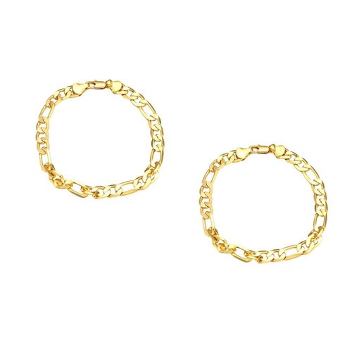 Copper Men Bracelet Hand Chain Link Bracelet Statement Jewelry Men - 第 17/18 張圖片