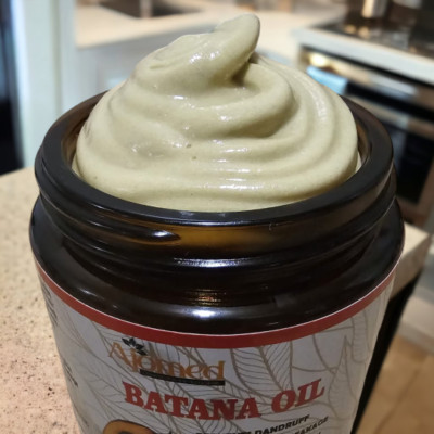 Batana Oil Butter from Honduras- 4oz dr. sebi batana Ojon Oil- Lavender Vanilla 