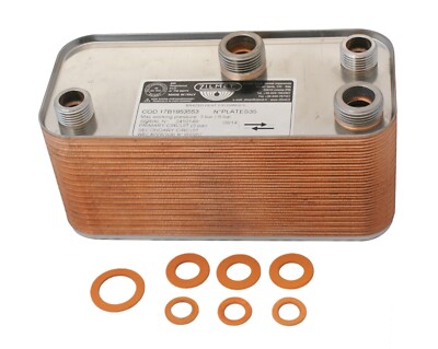 Grant 35 Plate Heat Exchanger MPCBS53 for Grant Boiler UK