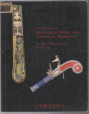 Mechanical Music CHRISTIE'S 2006 London Technical Apparatus slot machine jukebox