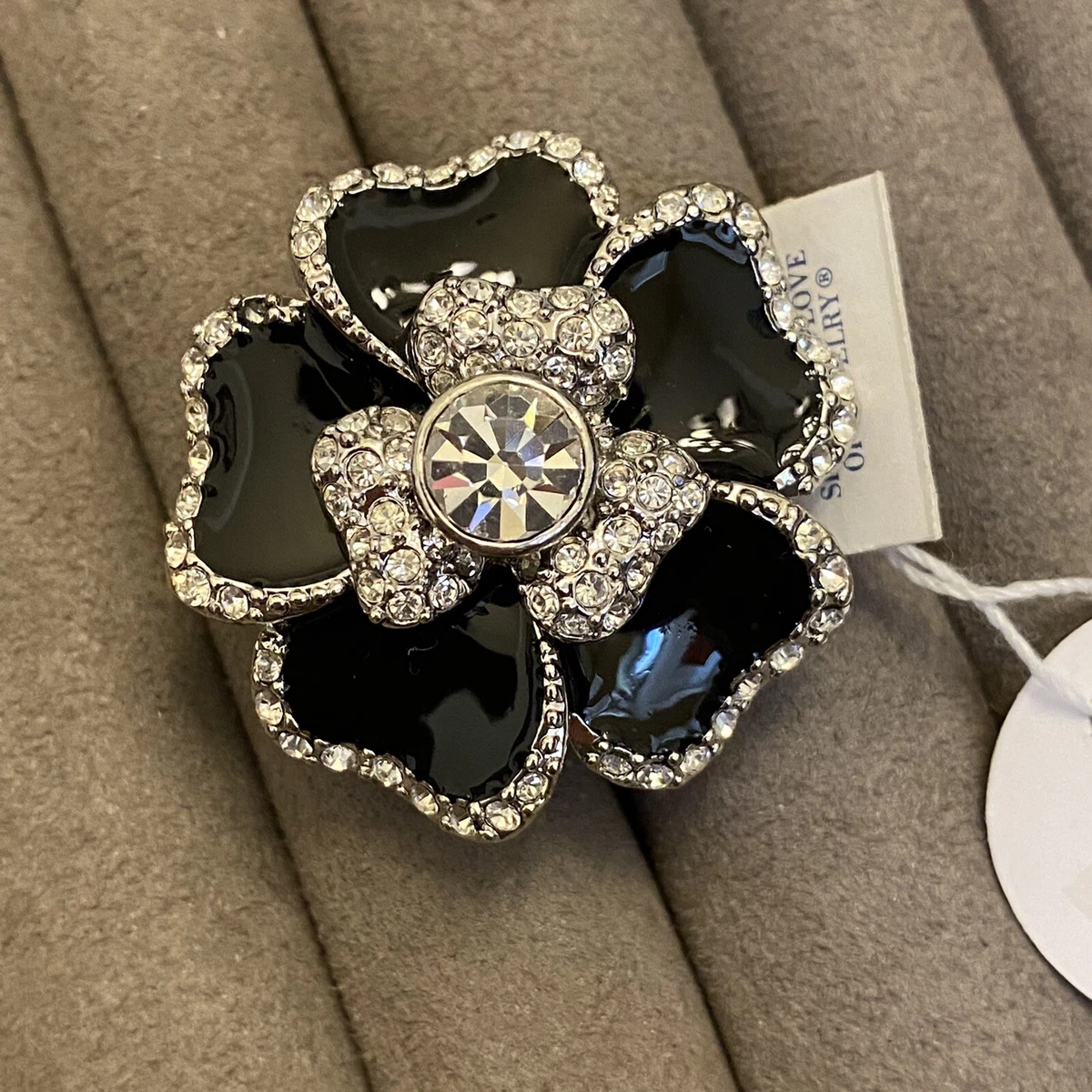 Lia Sophia Dahlia Ring Size 6 78 9 eBay