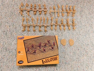 HAT 1/72 WW1  British  Infantry 48 pieces Box# 7002 Rare old style boxes