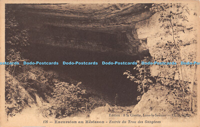 R279633 Excursion eu Herisson Entree du Trou des Gangones A la Civette Lons le S