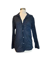 Grayson Anthropologie The Godfather Shirt Size Large Pelican Print Button Down