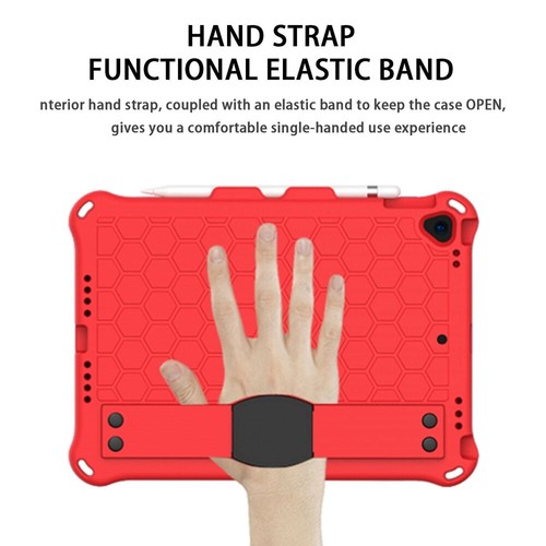 Rubber Stand Case Cover With Strap For iPad Mini Air Pro 1 2 3 4 5/6/7/8/9th Gen - Picture 43 of 84