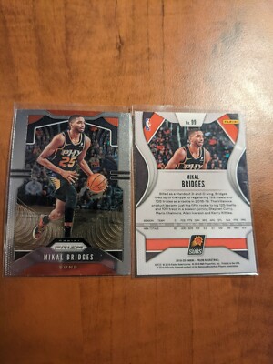 2019-20 Panini Prizm Base MIKAL BRIDGES Phoenix Suns #99 
