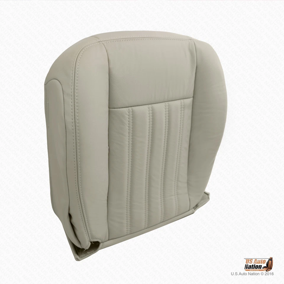 2003 2004 Lincoln Aviator - пассажир низ синтетическая кожа сиденье чехол желтовато-коричневый - Изображение 3 из 4