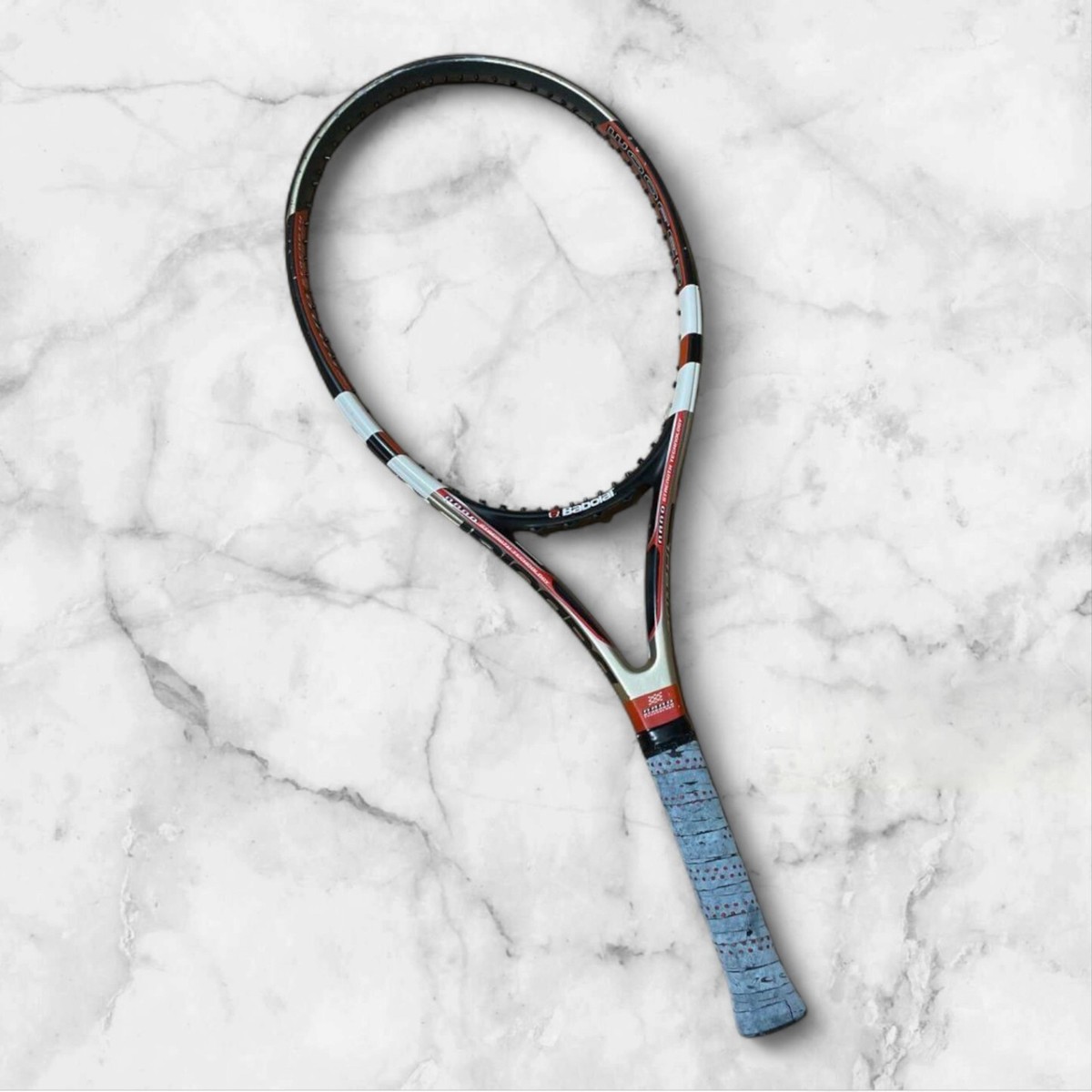Babolat Pure Drive Tennis Racket Frame Silver Orange Nano