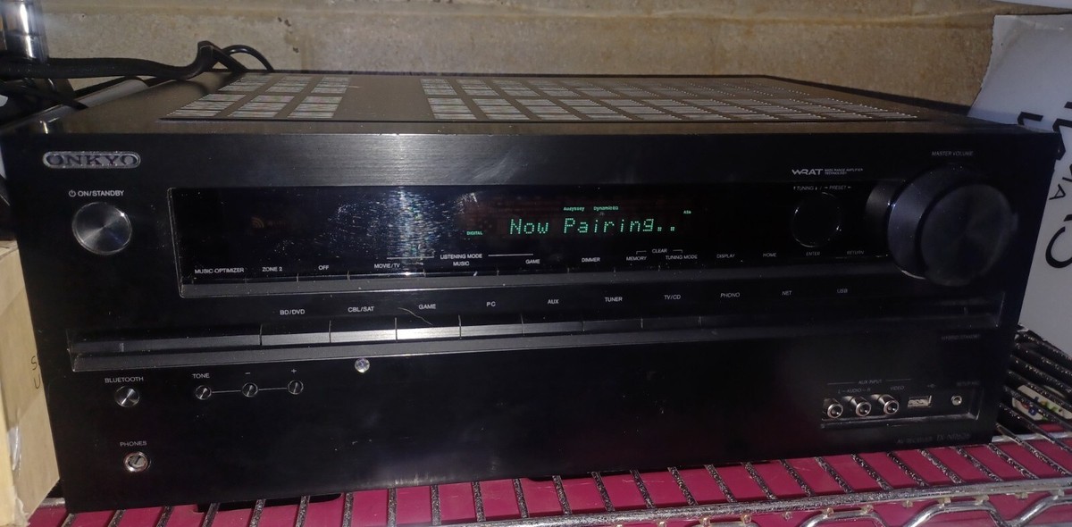 【美品】 ONKYO オンキヨー AVレシーバー ブラック TX-NR626 ONKYO TX-NR626 AV Receiver 7.2 Channel 4K HDMI Dolby | eBay