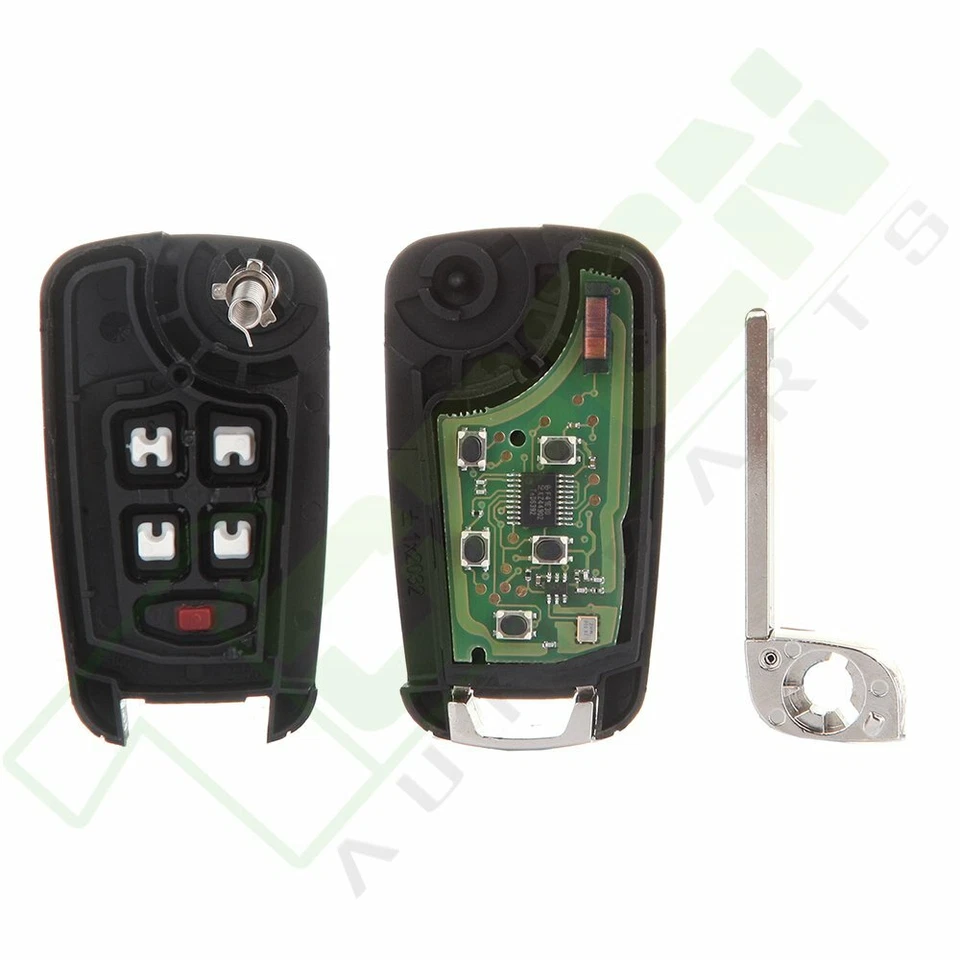 2 para Buick LaCrosse 2010 2011-2016 entrada sin llave mando a distancia coche llavero Foto 3 de 4