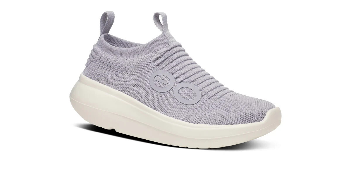 New OOFOS Women's OOmy Zen - Chalk & Spacedust - All Sizes - Ships Free $92.89!!