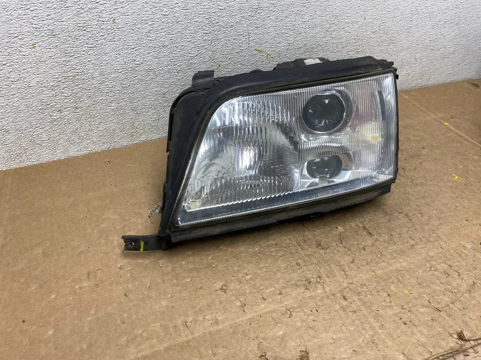 1996 1997 1998 Audi A6 Left Driver Side Headlight Halogen OEM N6529 DW - Image 3 of 4