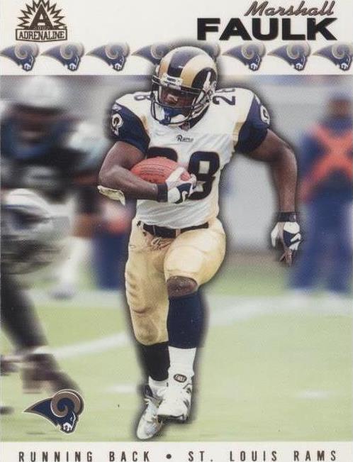 2002 Pacific Adrenaline Marshall Faulk #228 - 1 of 2