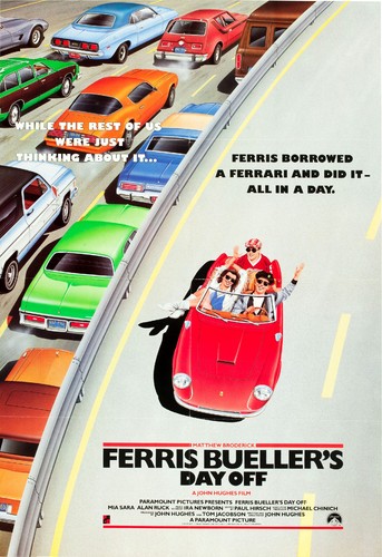 FERRIS BUELLER'S DAY OFF Movie POSTER RARE