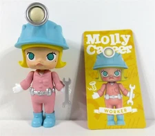 Pop Mart Kennyswork Molly Career Mini Figure Worker Pink NEW
