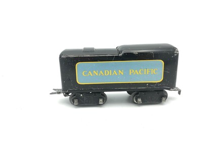 Marx Trains Canadian Pacific Tender Only Blue Side Panels 8 Wheel Auto ...