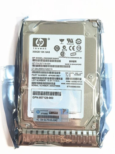 HP 653955-001 652564-B21 300GB 10K 2.5" SAS 6G DUAL PORT SC ENT HDD NEW - Picture 2 of 2