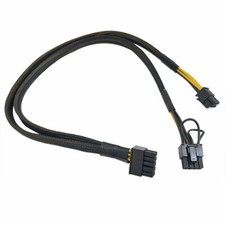 for HP ProLiant DL380 G9 and GPU 50cm 10pin to 6 8pin Power Adapter PCIE Cable