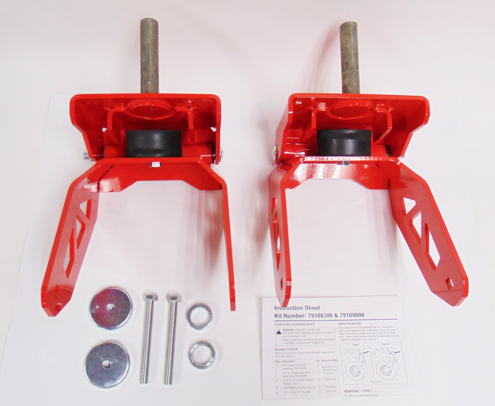 OEM Gravely Lawn Mower Suspension Forks Kit 79108300 READ LISTING FOR