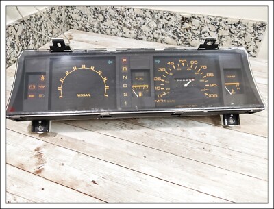   1986-1989 Nissan Pathfinder Hardbody Pickup Truck Cluster Speedometer OEM