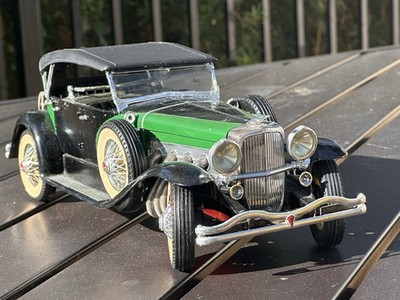 1930 Duesenberg SJ Dual Cowl Phaeton Vintage Metal Model, Hand Assembled,Painted