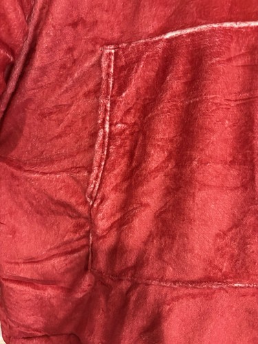 San Francisco 49ers Hoodie Size L Double Sided Logo Quilted Wool Blend RARE NEW - Picture 7 of 22