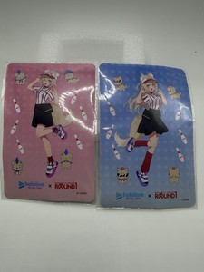 Hololive English x Round1 Collab Fuwamoco Stickers BAU BAU