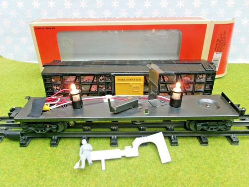 Lionel calibre "O" 6-19822 COCHE DESPACHO DE CARNE DE CERDO EN FUNCIONAMIENTO. . . Nuevo en caja | Zustand: New