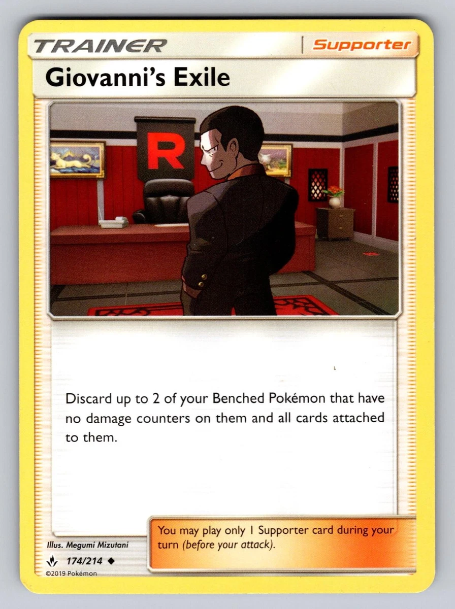 Giovanni's Exile Pokémon TCG Cards for sale | eBay