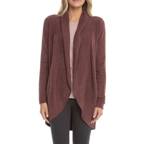 Barefoot Dreams Strickjacke Strickpullover Damen XS/S braun Espresso Cardigan Damen - Bild 1 von 12