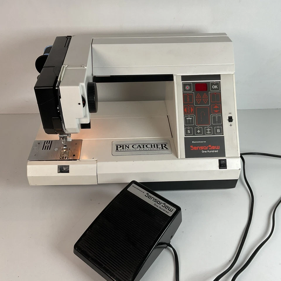Kenmore Sensor Sew 100 W/Pedal By Necchi Logica For Repair - Image 2 of 4