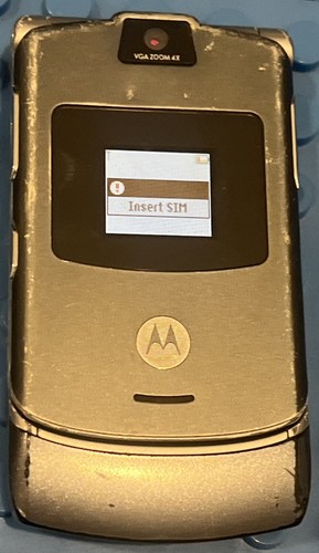 Motorola RAZR / Razor V3 - Gray, T-Mobile, 4411H, Cellular Flip Phone ...