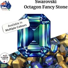 Swarovski 4600 Octagon Fancy Stones - 8 x 6mm - 6 pieces per pack - Vintage