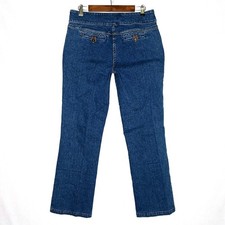 Jeans Christopher And Banks - Taille 12 Femme, Délavage Moyen, Jambe Droite 29.75"