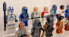 LEGO Star Wars Minifigures Lot x22 &ndash; Ahsoka, Rey, Yoda, Mandalorians