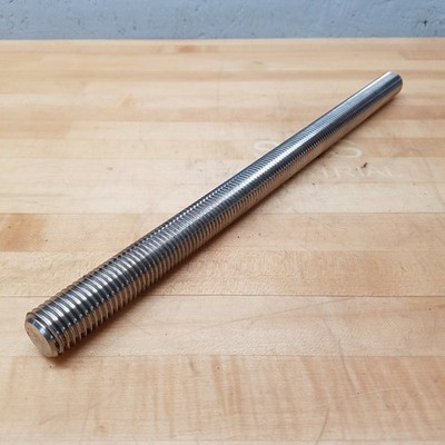 1-1/8''-7 Threaded Rod 19-1/4'' Overall Length, Grade B16 - USED