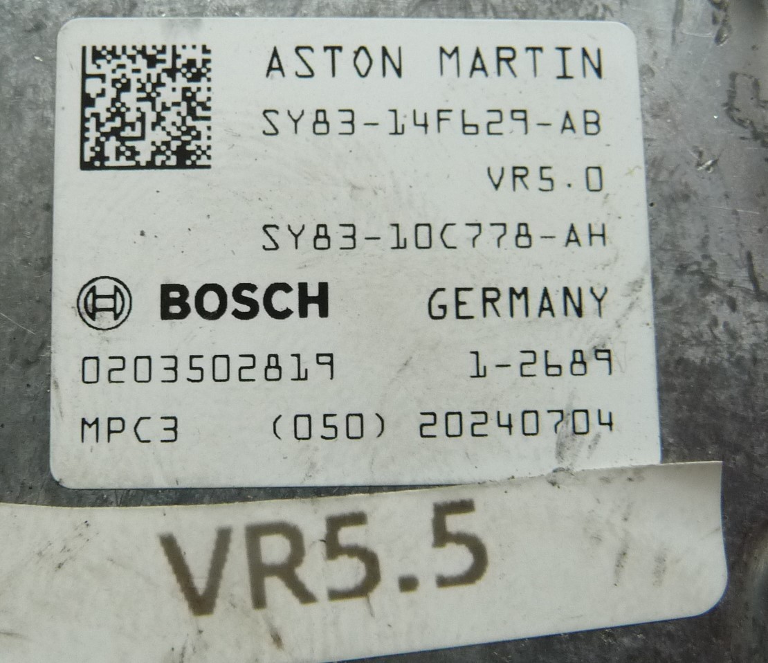 24-26 Aston Martin DB12 Multi-Purpose Camera Control Unit SY83-14F629-AB OEM A1