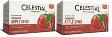 Celestial Seasonings Cinnamon Apple Spice Tea 2 Box Pack