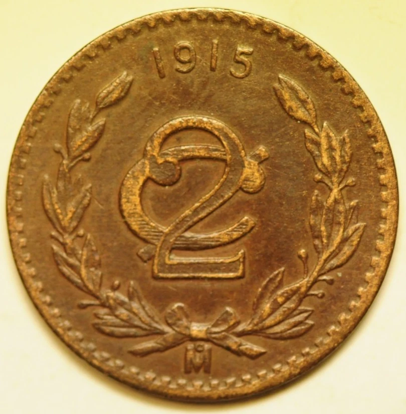 2 Centavos 1915 Year Mexican Coins (1905-Now) for sale | eBay