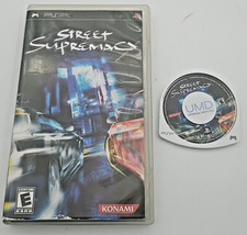 Sony Playstation PSP - Street Supremacy with Case - Konami *READ*